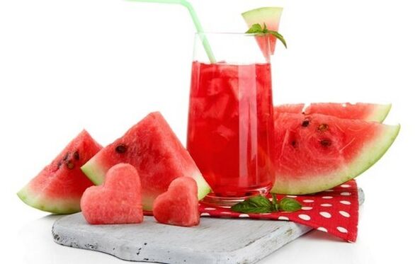 Succo di anguria e anguria per dimagrire